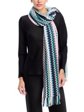 Missoni Chevron Wool-Blend Scarf